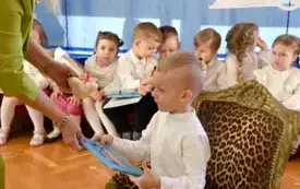 Galeria aktualności Uroczyste pasowanie na przedszkolaka w Przedszkolu nr 2 im. Kubusia Puchatka w Płońsku 38