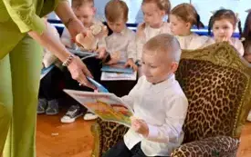 Galeria aktualności Uroczyste pasowanie na przedszkolaka w Przedszkolu nr 2 im. Kubusia Puchatka w Płońsku 40