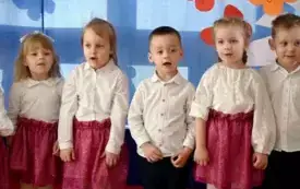 Galeria aktualności Uroczyste pasowanie na przedszkolaka w Przedszkolu nr 2 im. Kubusia Puchatka w Płońsku 76