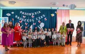 Galeria aktualności Uroczyste pasowanie na przedszkolaka w Przedszkolu nr 2 im. Kubusia Puchatka w Płońsku 96
