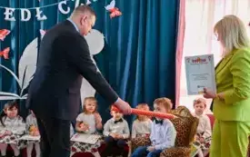 Galeria aktualności Uroczyste pasowanie na przedszkolaka w Przedszkolu nr 2 im. Kubusia Puchatka w Płońsku 108