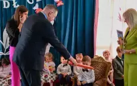 Galeria aktualności Uroczyste pasowanie na przedszkolaka w Przedszkolu nr 2 im. Kubusia Puchatka w Płońsku 112