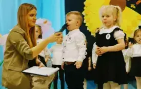 Galeria aktualności Pasowanie na Przedszkolaka w "Małych Gigantach" 13