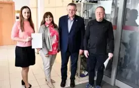Galeria aktualności Podpisanie umowy na opracowanie dokumentacji technicznej w ramach zadania "Rozbudowa ulic na osiedlu Poświętne" 2
