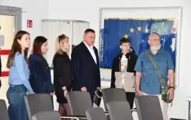 Galeria aktualności Wizyta prof. Komelskiego w Płońsku 2