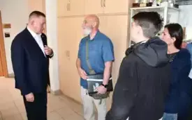 Galeria aktualności Wizyta prof. Komelskiego w Płońsku 3