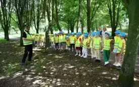 Galeria aktualności Wsp&oacute;lny spacer ze Strażą Miejską &ndash; nauka przez zabawę 22