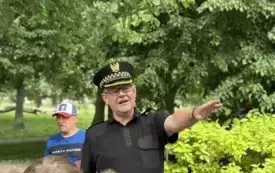 Galeria aktualności Egzamin na kartę rowerową dla uczni&oacute;w ze Szkoły Podstawowej nr 1 im. Bolesława Chrobrego w Płońsku 7