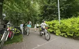 Galeria aktualności Egzamin na kartę rowerową dla uczni&oacute;w ze Szkoły Podstawowej nr 1 im. Bolesława Chrobrego w Płońsku 11