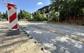 Trwa remont ulicy Moniuszki  1