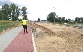 Zdjęcia z budowy obwodnicy centrum miasta