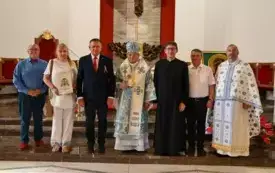Galeria aktualności Wyjątkowa msza w intencji pokoju na Ukrainie 1