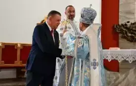 Galeria aktualności Wyjątkowa msza w intencji pokoju na Ukrainie 6