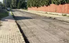 Galeria aktualności Prace na ulicy Postępu Rolniczego 8