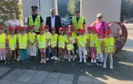 Galeria aktualności O bezpieczeństwie z najmłodszymi &nbsp; &nbsp; 3