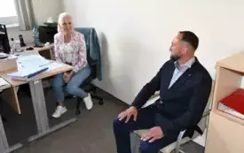 Galeria aktualności Dzień z burmistrzem w ramach licytacji charytatywnej 12