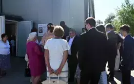 Galeria aktualności Delegacja Gminy Miasto Płońsk na dożynkach parafialnych w parafii pw. św. Ojca Pio 17