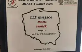 Gmina Miasto Płońsk 3. &nbsp;w Polsce w XXXI Sportowym Turnieju Miast i Gmin 2025 2