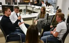 Burmistrz Płońska spotkał się z młodymi radnymi 2