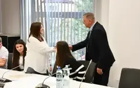 Burmistrz Płońska spotkał się z młodymi radnymi 11