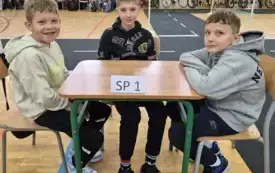 Galeria aktualności Międzyszkolny Konkurs o Puchar Szkolnego Mistrza Ruchu Drogowego w SP2 9