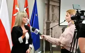 Galeria aktualności Konferencja prasowa z udziałem Agaty Witkowskiej 2