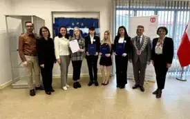 Galeria aktualności Pierwsze obrady Młodzieżowej Rady Miejskiej w Płońsku 1