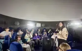 Galeria aktualności Uczniowie z Warszawy z wizytą w Planetarium i Obserwatorium Astronomicznym w Płońsku 3