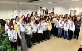 Galeria aktualności Wizyta dzieci żołnierzy ukraińskich w Płońsku 1