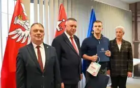 Galeria aktualności Młodzi sportowcy wyr&oacute;żnieni na sesji 2
