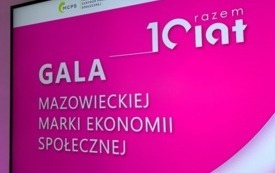Galeria aktualności  Gala Mazowieckiej Marki Ekonomii Społecznej - Stowarzyszenie Aktywny Senior 6