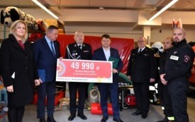 Galeria aktualności Mikołajkowe prezenty dla Ochotniczej Straży Pożarnej Płońsk 6