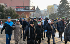 Galeria aktualności Barwny Orszak Trzech Kr&oacute;li przeszedł ulicami Płońska 48