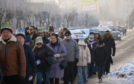 Galeria aktualności Barwny Orszak Trzech Kr&oacute;li przeszedł ulicami Płońska 58