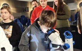 Galeria aktualności "Warsztaty z mikroskopem" w Planetarium i Obserwatorium Astronomicznym w Płońsku 5