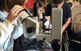 Galeria aktualności "Warsztaty z mikroskopem" w Planetarium i Obserwatorium Astronomicznym w Płońsku 14