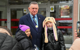 Galeria aktualności Wizyta dzieci z Ukrainy w Urzędzie Miejskim w Płońsku 3
