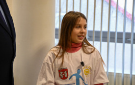 Galeria aktualności Wizyta dzieci z Ukrainy w Urzędzie Miejskim w Płońsku 13