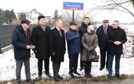 Galeria aktualności Ulica im. Macieja Rataja oficjalnie odsłonięta w Poświętnem 1