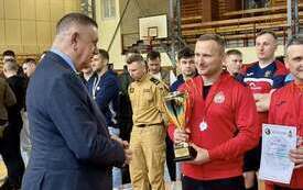 Galeria aktualności Finał XXIII Mistrzostw Wojew&oacute;dztwa Mazowieckiego Strażak&oacute;w w Futsalu 4