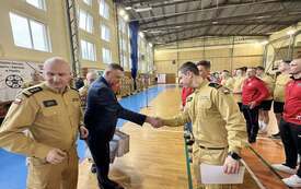 Galeria aktualności Finał XXIII Mistrzostw Wojew&oacute;dztwa Mazowieckiego Strażak&oacute;w w Futsalu 27