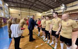 Galeria aktualności Finał XXIII Mistrzostw Wojew&oacute;dztwa Mazowieckiego Strażak&oacute;w w Futsalu 35