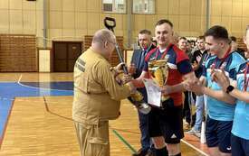 Galeria aktualności Finał XXIII Mistrzostw Wojew&oacute;dztwa Mazowieckiego Strażak&oacute;w w Futsalu 38