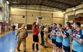 Galeria aktualności Finał XXIII Mistrzostw Wojew&oacute;dztwa Mazowieckiego Strażak&oacute;w w Futsalu 39
