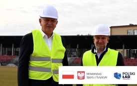 Galeria aktualności Coraz bliżej otwarcie stadionu w Płońsku 1