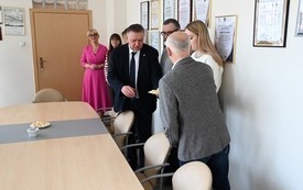 Galeria aktualności Płońscy strażacy-ochotnicy z wizytą w Urzędzie Miejskim 3