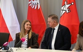 Galeria aktualności Konferencja prasowa z udziałem Ewy Lewandowskiej po zakończeniu misji w Etiopii 1