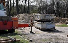 Galeria aktualności Postęp inwestycji na Rutkach. Rozpoczęto przygotowania do pogłębiania 6