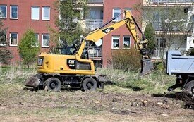 Galeria aktualności Ruszyła budowa nowoczesnego boiska i stadionu nad Płonką 2