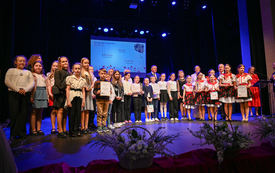Galeria aktualności Jubileuszowa gala XXV edycji konkursu "B&oacute;g, Honor, Ojczyzna" 17
